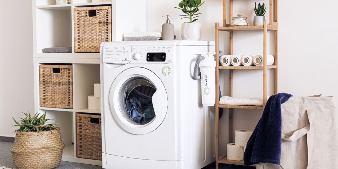 Household waste can be anything from paper waste to electronic waste such as washing machines.